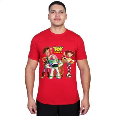 Imagem de Camiseta Personalizada Toy Story Woody Filme Desenho Adulto - Cassio H