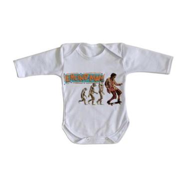 Imagem de body nenê criança roupa bebê manga longa Homem da Califórnia - Empório