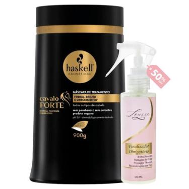 Imagem de Kit Cavalo Forte Máscara 900ml + Finalizador Obrigatório Lourre 120ml 