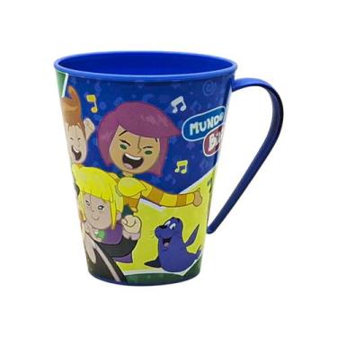 Imagem de Caneca Infantil de Plástico 360 ml Personagens Plasútil, Mundo Bita