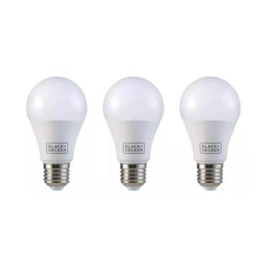 Imagem de Kit Com 3 Unidades - Black Decker Lampada 15w Led Bulbo 100-240v - 001