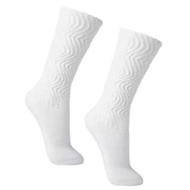 Imagem de Meia Aeróbica Cano Longo 04830-003 Lupo Sport, P - 33 Ao 36, Branco