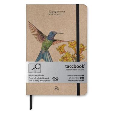 Imagem de Caderno Pontilhado taccbook Beija-flor-tesoura 14x21 Ríg.