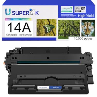 Imagem de Cartucho de toner preto SuperInk compatível com CF214A 14A Laserjet Enterprise 700 M712 M725 M712dn M712n M712xh MFP M725dn M725f M725z impressora (10.000 páginas de alto rendimento)
