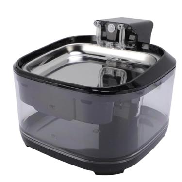 Imagem de Bebedouro Sem Fio Para Gatos, Fonte De água Para Animais De Estimação Operada Por Bateria Recarregável De 152 Oz 4,5 L Fonte Para Gatos Com Ciclo De Filtragem Automático