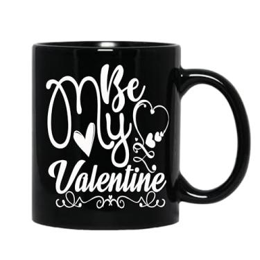 Imagem de SpreadPassion Caneca de café Be My Valentine, presentes para namorado e namorada, ideia de presentes de dia dos namorados, presente para marido e esposa, ideia de presente de aniversário do dia dos