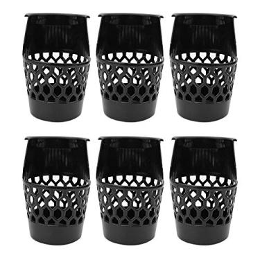 Imagem de Cesta de Bola de Bilhar de 6 Pces, Acessórios de Mesa de Bilhar de Bolso de Armazenamento de Cesta de Sinuca de Plástico para Casa Salão de Bilhar (20cm)