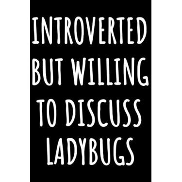 Imagem de Notebook lined: ladybug lover gifts humor