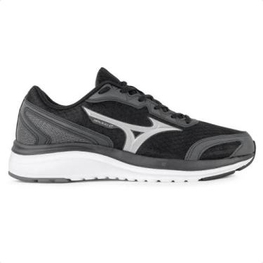 Imagem de Tênis Mizuno Raijuu 2 Masculino, 40, Preto, Cinza