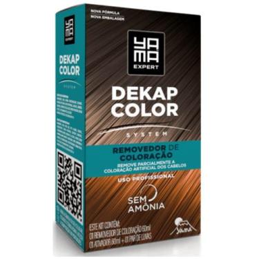 Imagem de DekapColor Yama Removedor De Coloração Capilar Cabelo Profissional Sem