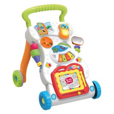 Imagem de Andador Multiatividades Musical Baby Luz E Sons Bebê 45cm - DM Toys
