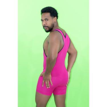 Imagem de Macaquinho Regata Shorts Masculino Para O Carnaval - Carolina Wuyk, Ro