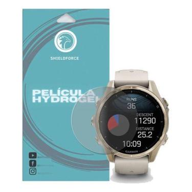 Imagem de Película Garmin Fnix 8 43mm Shieldforce 6x Tela