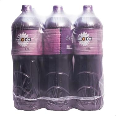Imagem de Daflora - Fardo de Suco Sabor Uva Daflora Garrafa Pet 1500ml 6 unidades
