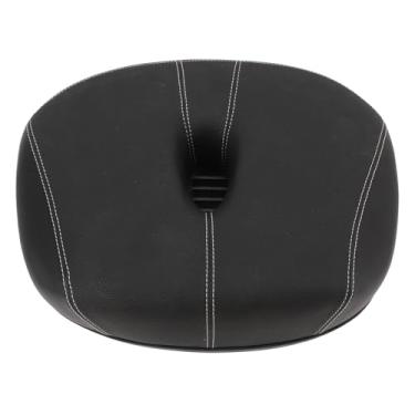 Imagem de Assento de Bicicleta Sem Nosso, Sela de Bicicleta Larga, Almofada de Sela de Conforto Extra para Preenchimento, Bicicleta de Exercício Universal, Bicicleta de Estrada (Black)