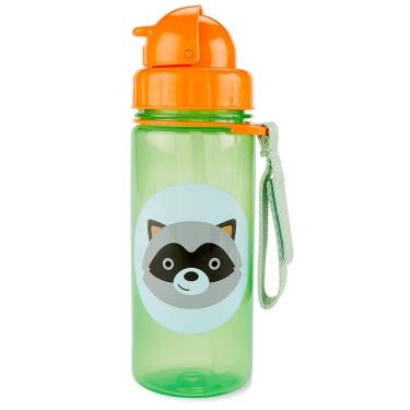 Imagem de Garrafa Flip Skip Hop 384ML Zoo Guaxinim Verde