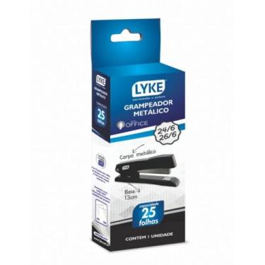 Imagem de Grampeador Metalico 13cm Para Ate 25fls - Lyke