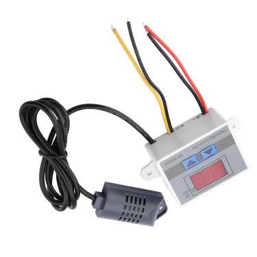 Imagem de XH W3005 Controlador de Umidade Digital, Higrômetro Digital Sensor de Controle de Comutação Umidade 0~99% RH Com Botões para Cima e para Baixo (12V)