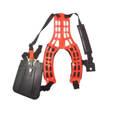 Imagem de Ｂｅｓｇａ Trimer Strap Strap Double Inclo ombro, equipamento prático de jardinagem universal, rolamento de grama de grama de grama de grama