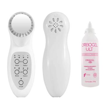 Imagem de Aparelho Ultrassom Facial e Corporal Led Fototerapia 3mhz