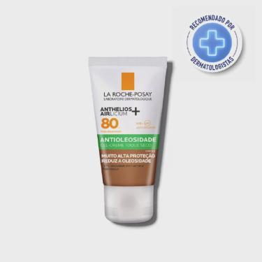 Imagem de Protetor solar facial la roche posay anthelios airlicium FPS80 cor 5.0 40G