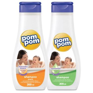 Imagem de Shampoo Infantil Bebê Pom Pom 200ml