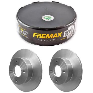 Imagem de Par Disco Freio Gol G1 84 a 93 Dianteiro Sólido Fremax