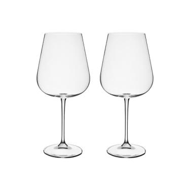 Imagem de Taça De Cristal Bohemia Para Vinho 670 Ml Ardea 2 Peças