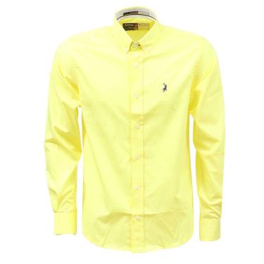 Imagem de Camisa Masculina Manga Longa Amarela Austin Western 37698