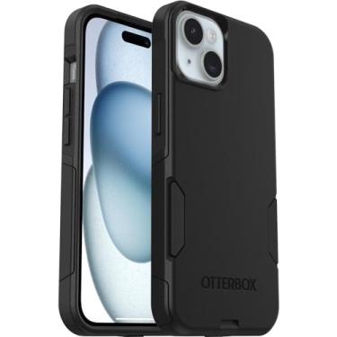 Imagem de OtterBox Capa para iPhone 16e (apenas) - Série Commuter - Preta - Fina e Resistente - Fácil de Bolso - com Proteção de Porta - Embalagem Não Varejo