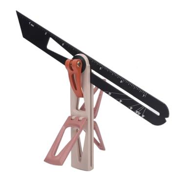 Imagem de Multifuncional Deslizante T Bevel Angle Finder, Régua de Carpinteiro Material ABS Com Escalas 6:1 e 8:1, para Fácil Operação, para Medidas Precisas