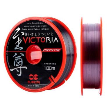 Imagem de Linha Monofilamento Victoria 100m 0,20mm 5,5lbs Chumbo - Maruri