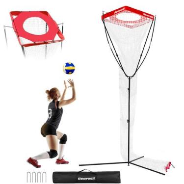 Imagem de Setter Trainer de voleibol Net Bearwill ajustável de 2,4 a 4 m