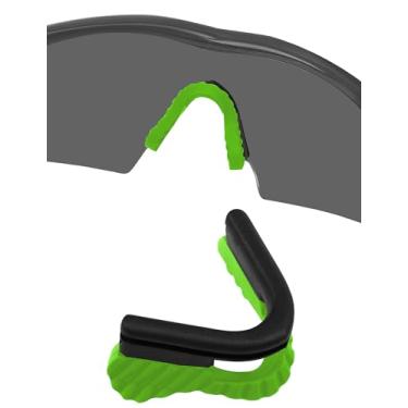 Imagem de Protetores de nariz de substituição para óculos de sol Oakley M Frame Series - Verde