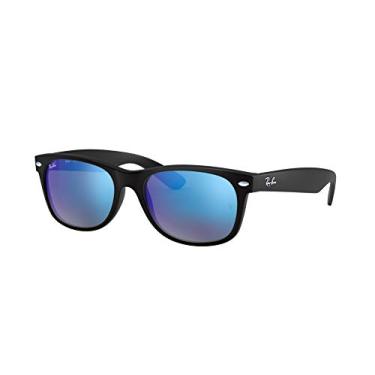 Imagem de Ray-Ban Retangular clássico masculino, Preto fosco