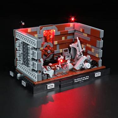 Imagem de BrickBling LED Light Kit for Lego Death Star Trash Compactor (No Lego), Decorative Lights for Lego 75339