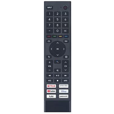 Imagem de Controle remoto de substituição ERF3J80H Voice Smart para Smart TV Android Hisense 4K UHD 75A6G 70A6G 65A6G 60A6G 55A6G 50A6G 43A6G 55U68G 65U68G 55U6G 50U6G 65U6G 75U6G 75U6G 50U68G G 75U6 8G