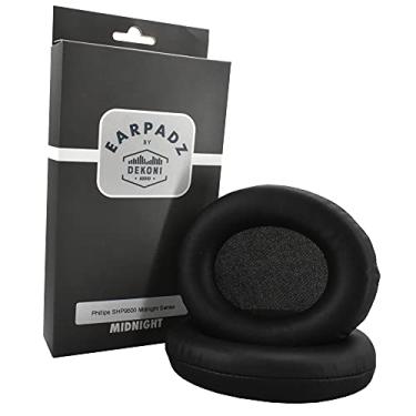 Imagem de Earpadz Substituição para fones de ouvido circum-auriculares Philips SHP9500 HiFi Precision Stereo (Midnight)