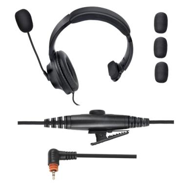 Imagem de stdgove Fone de ouvido de trabalho de construção com cancelamento de ruído com microfone boom para Motorola sl300 sl7550 tlk100 sl7580e sl7590e sl3500e sl1k sl1m (orelha única