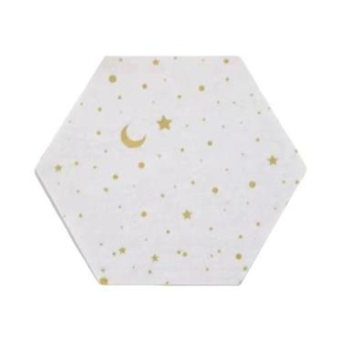 Imagem de Placa De Feltro Hexagonal Autoadesiva Placa De Pino De Cortiça Decoraç