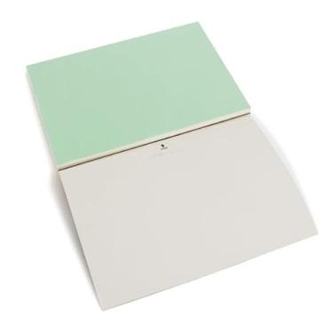 Imagem de Pintar Bloco de papel aquarela, 100% algodão, 63,5 kg/300gsm, grão áspero, 20 folhas, bloco de papel 30,5 cm x 23,5 cm | Livro de aquarela para guache, óleo e desenho - Bloco de papel aquarela para