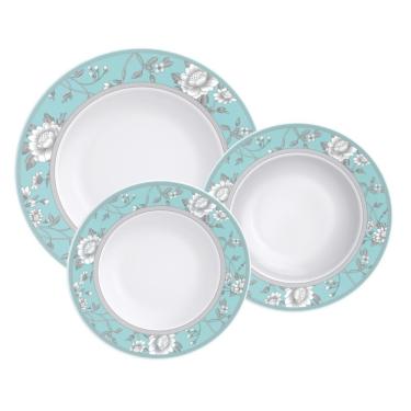 Imagem de Jogo De Pratos De Porcelana 18 Peças Helen Tramontina