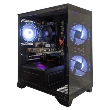 Imagem de Computador Gamer CertoX STREAM AMD AQ 1011 TC DUAL CHANNEL AMD Ryzen 5 4500 Geforce RTX 3050 16GB DDR4 512GB SSD C/3 Fans Linux
