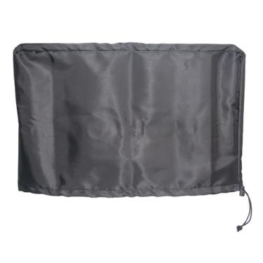 Imagem de SZBRO Capa Protetora Contra Poeira Para Monitor, Resistente, Anti-Rasgos, Universal, Tela Lcd De Computador 17-19" Com Fundo Ajustável, Corda Apertada, Preta - 19L X 12,5A 2,3P Pol.