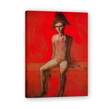 Imagem de Murais Arlequim Sentados Diego Rivera – Arte do Realismo Socialista Mexicano, Muralista do Século 1922, Coleção Clássica do Museu de Nova York para Decoração de Casa 60 x 84 cm