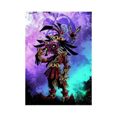 Imagem de Zeldas Link Legend Videogame Pintura Em Tela Arte De Parede Para Quart