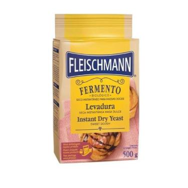 Imagem de Fermento Biológico Seco Instantâneo Massa Doce 500g - fleischmann