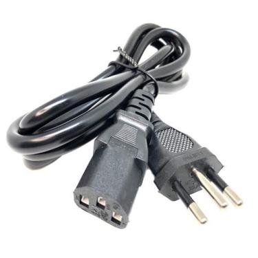 Imagem de Cabo De Energia Atx Impressora Pc Desktop Nbr 3 Pinos - Hackz