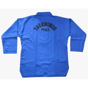 Imagem de Dobok Kimono Taekwondo - Brim Leve - Azul- Ariran (M2-5 a 7 anos)