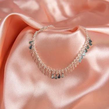 Imagem de Tornozeleira Design em Gota  Luxo e Elegância em Semijoia Feminina Fas